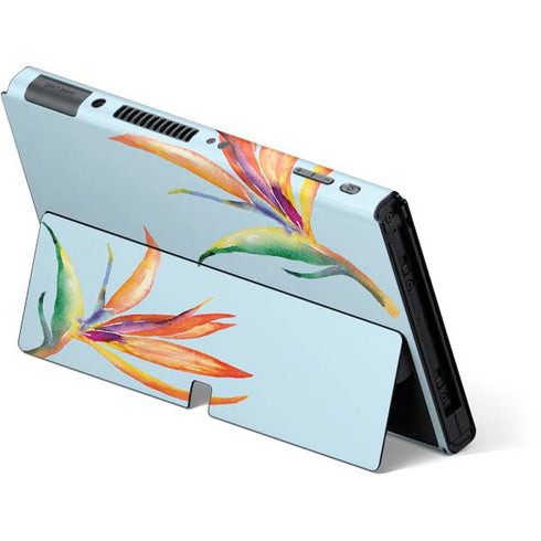 Birds of Paradise Summer Nintendo Switch OLED (2021) Skin